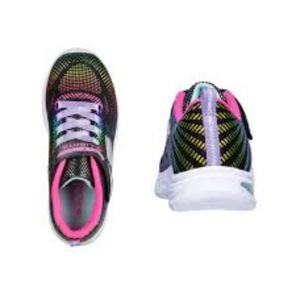 Skechers Size 11 Pink and Black Dynamic Sneakers